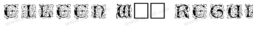 Eileen W01 Regular字体转换